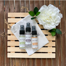 Hand Sanitizer/Room & Linen/ Odor Eater Sprays in Small Pouch