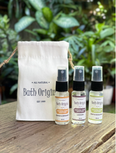 Hand Sanitizer/Room & Linen/ Odor Eater Sprays in Small Pouch