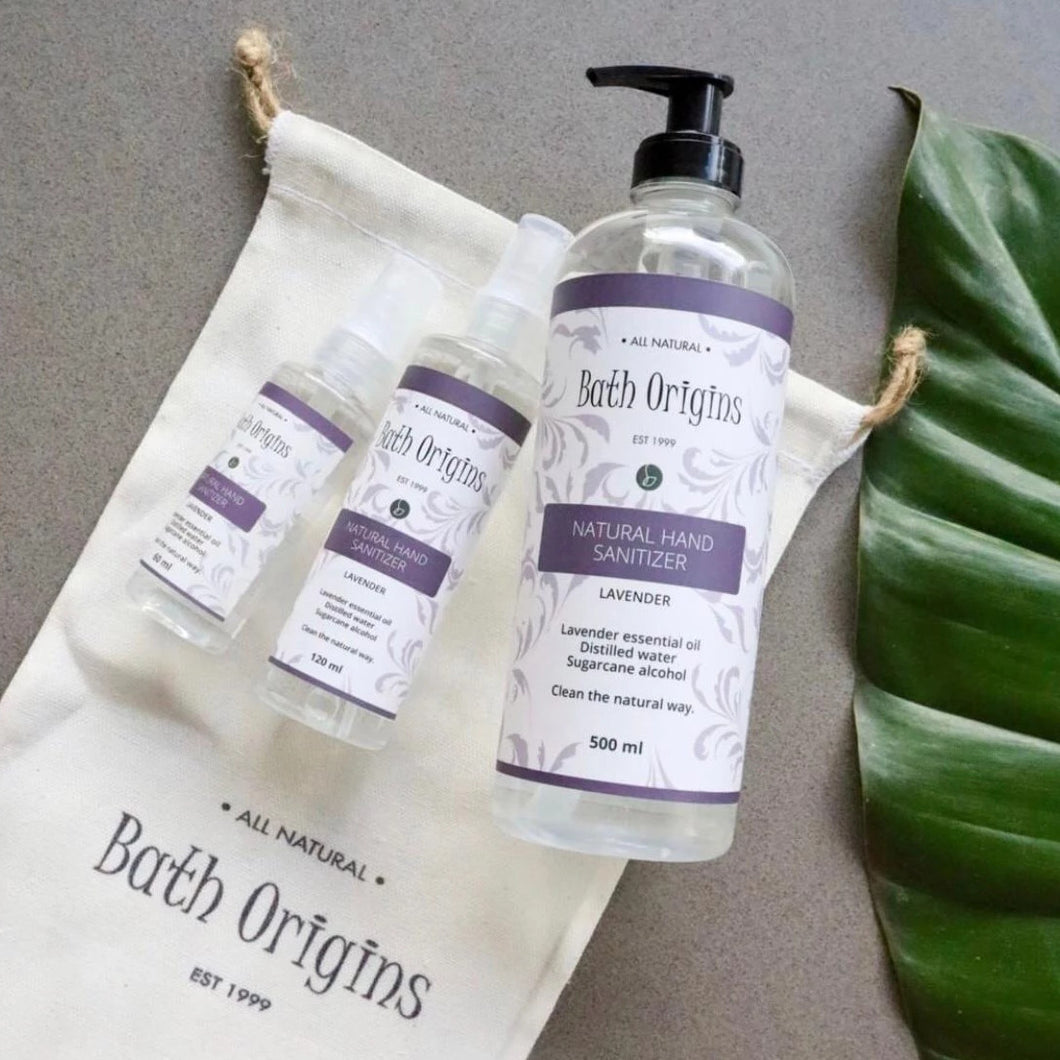 3 Sizes Natural Hand Sanitizers in Pouch