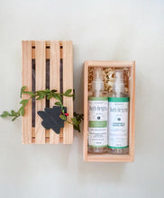 2 Bottles in a Small Crate: Linen Spray and Odor Eater GIFT SET